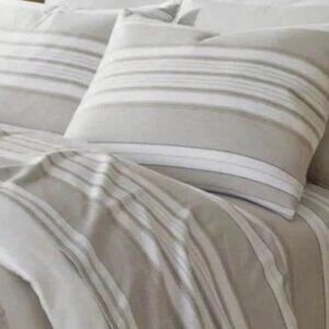 Brand New Boll and Branch Striped King Flannel Sheet Set $348
